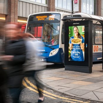 Feeling peckish @Tesco inspire Newcastle and the nation with Food Love Stories on @clearchanneluk Adshel Live screens (4)