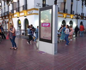 seville digital sign ooh